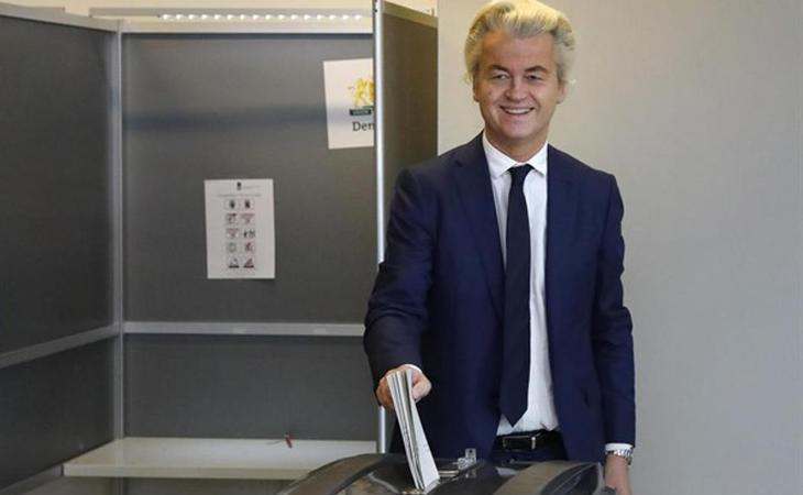 Wilders vota en La Haya y promete un referéndum contra la UE