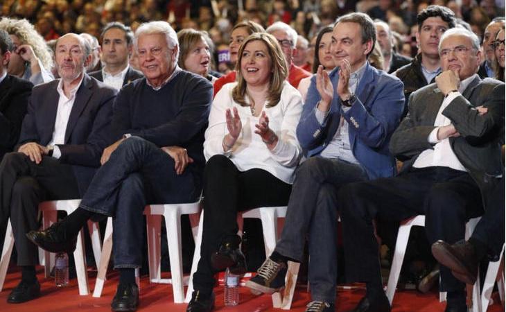 Las Nuevas Generaciones del PSOE de Susana Díaz