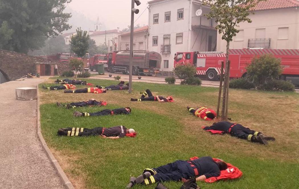 Los héroes del incendio de Portugal que jugaron su vida para salvar al resto