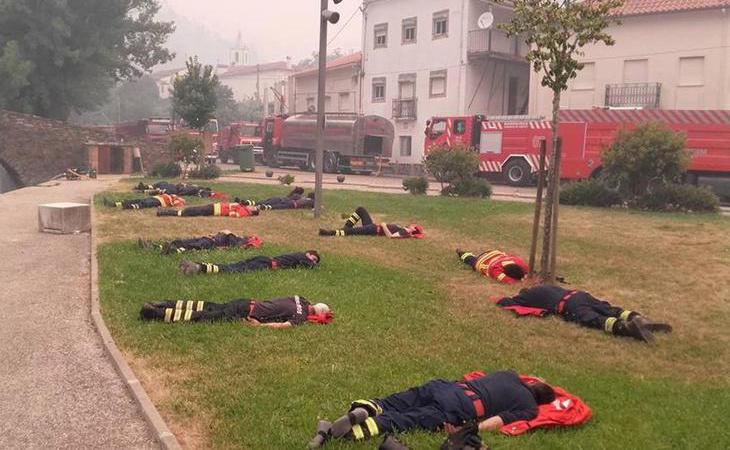 Los héroes del incendio de Portugal que jugaron su vida para salvar al resto