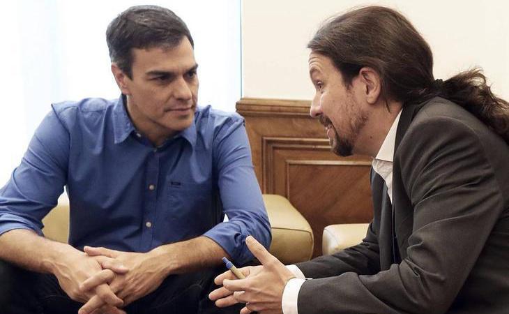 Pedro Sánchez y Pablo Iglesias se reúnen para articular una alternativa al Gobierno de Rajoy