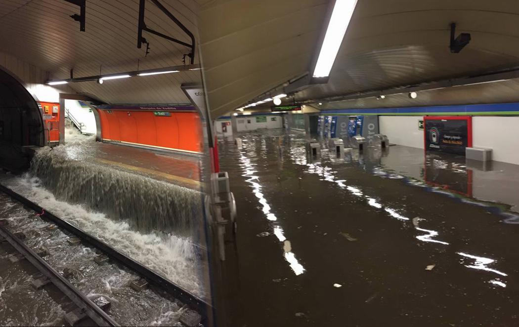 Las impactantes imágenes que nos deja la intensa jornada de lluvias