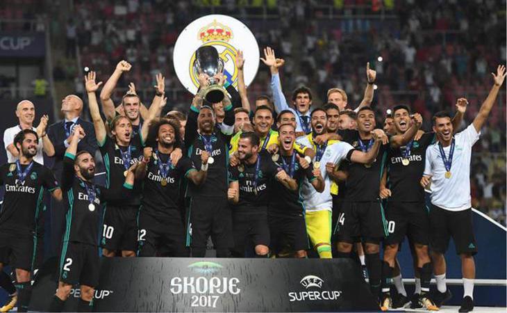 El Real Madrid revalida la Supercopa de Europa tras ganar al Manchester United