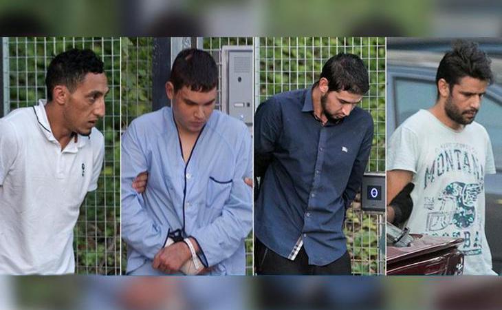 Los terroristas de Barcelona acuden a declarar ante la Audiencia Nacional