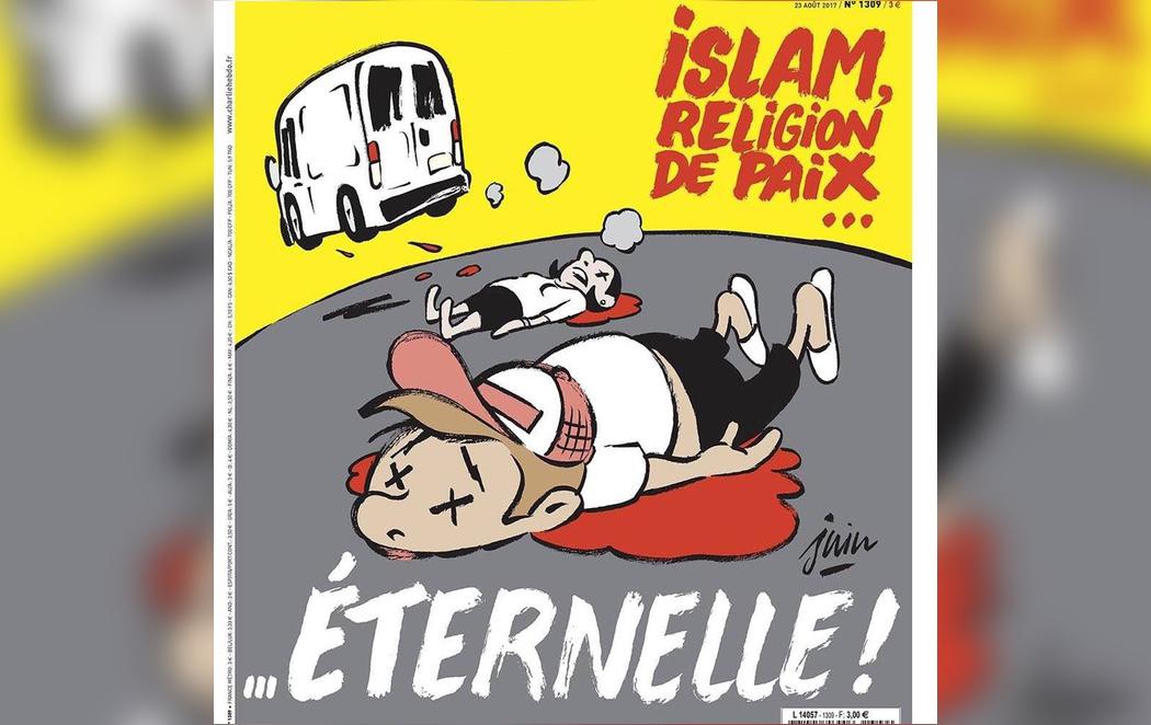 Charlie Hebdo dedica una polémica y criticada portada a los atentados de Barcelona