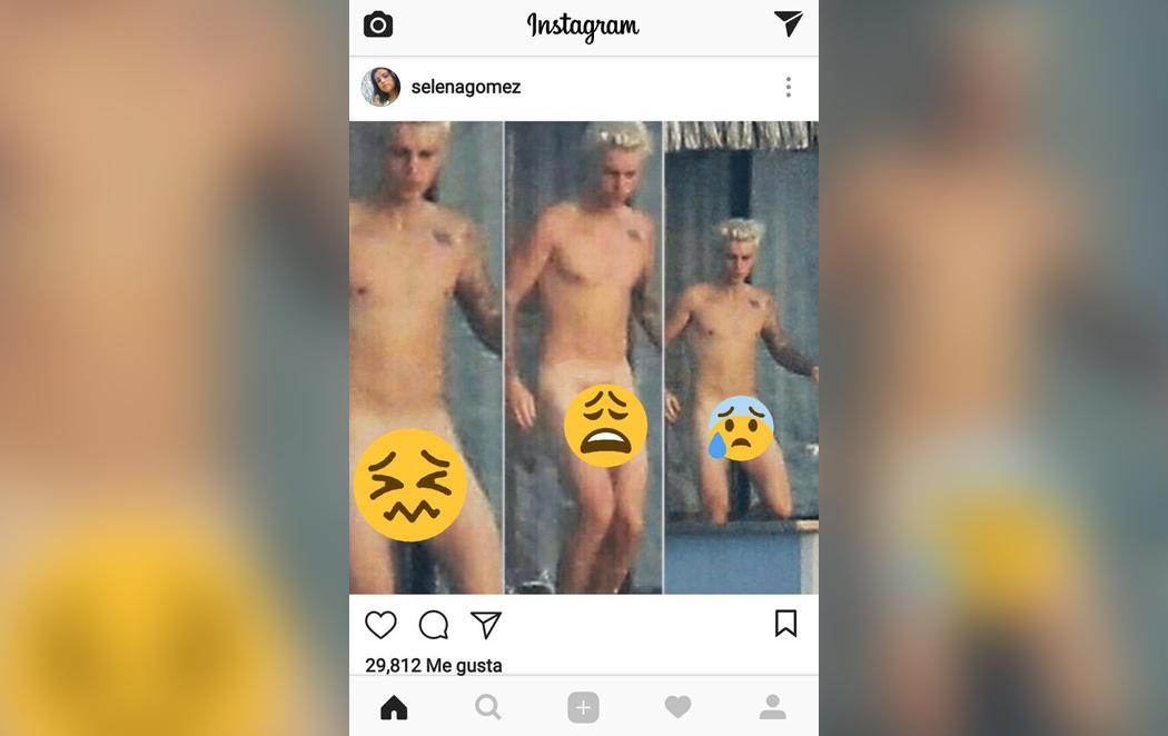 Hackean el Instagram de Selena Gómez para publicar el pene de Justin Bieber