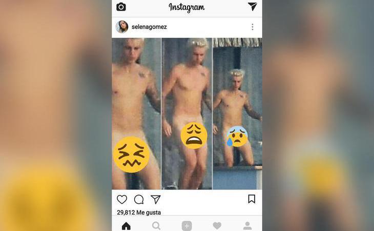 Hackean el Instagram de Selena Gómez para publicar el pene de Justin Bieber