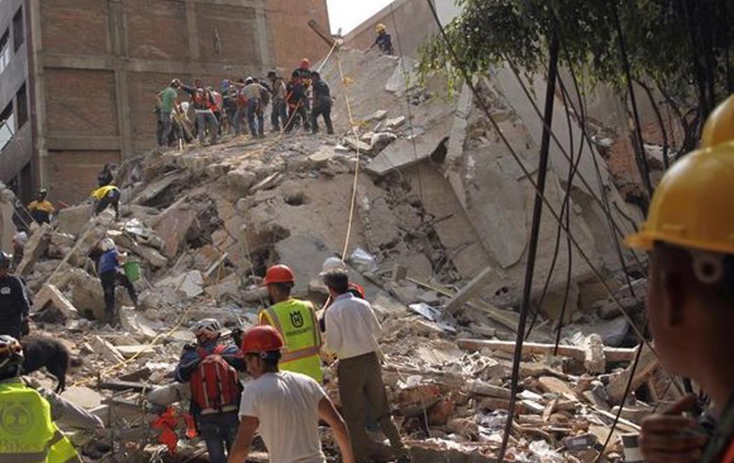 México es azotado por un terremoto de 7,1 grados que deja más de 217 muertos