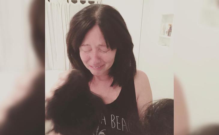 Shannen Doherty comparte su imagen más dura para concienciar sobre el cáncer de mama