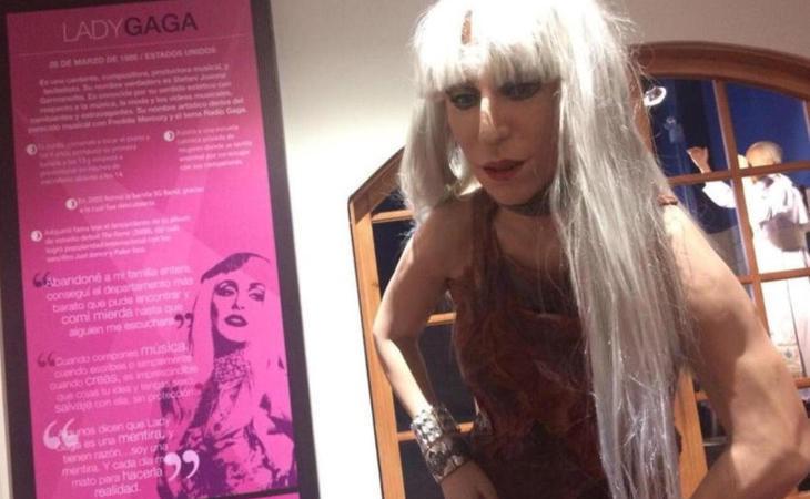 No vayas a visitar esta estatua de cera de Lady Gaga la noche de Halloween