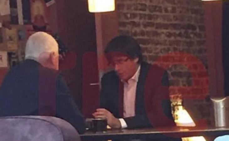 Localizan a Puigdemont en una cafetería de Bruselas cuando debía declarar ante la Audiencia Nacional