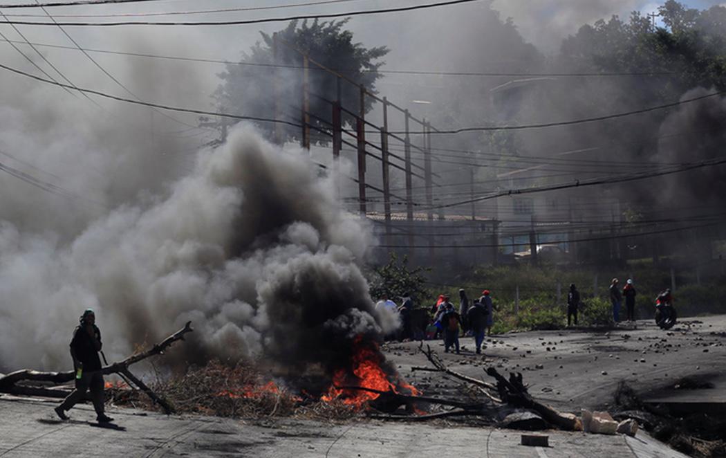 7 muertos en Honduras en las protestas contra el "fraude electoral"