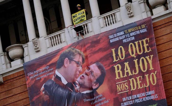 "Lo que Rajoy nos dejó", la nueva campaña de Greenpeace