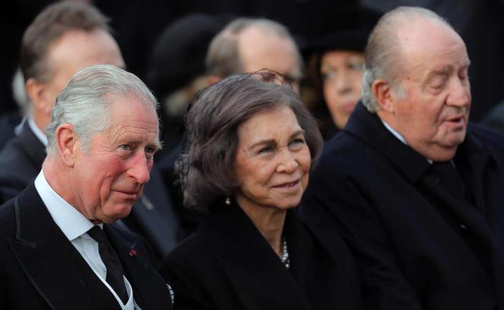El viaje a Suiza del Rey Juan Carlos y Sofía para despedir a Miguel I de Rumanía