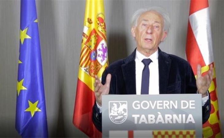 Albert Boadella se erige como presidente de Tabarnia en el exilio