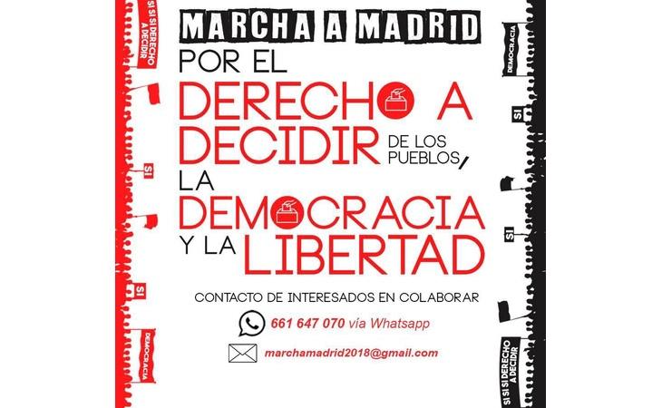 Los independentistas andaluces convocan una manifestación en Madrid por el "derecho a decidir"