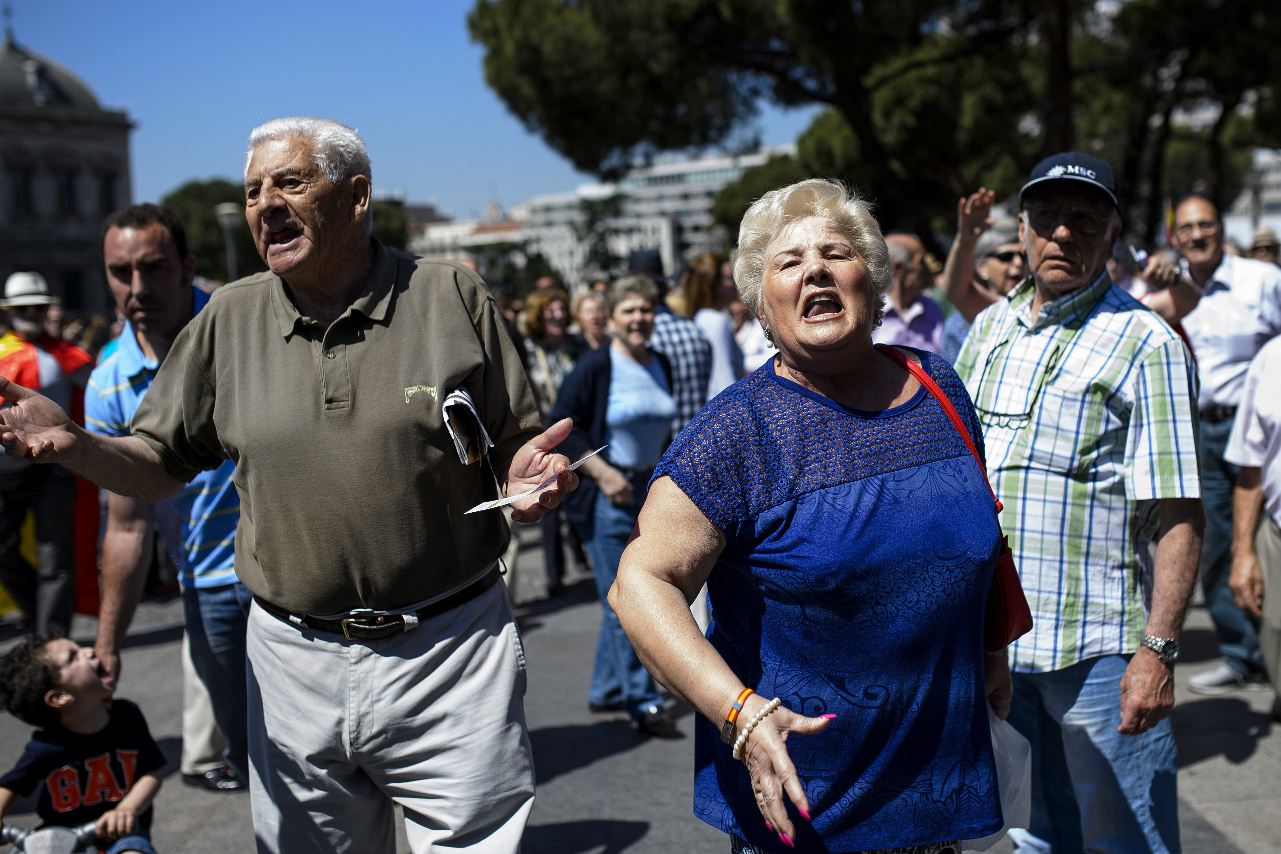 Octogenarios contra Podemos