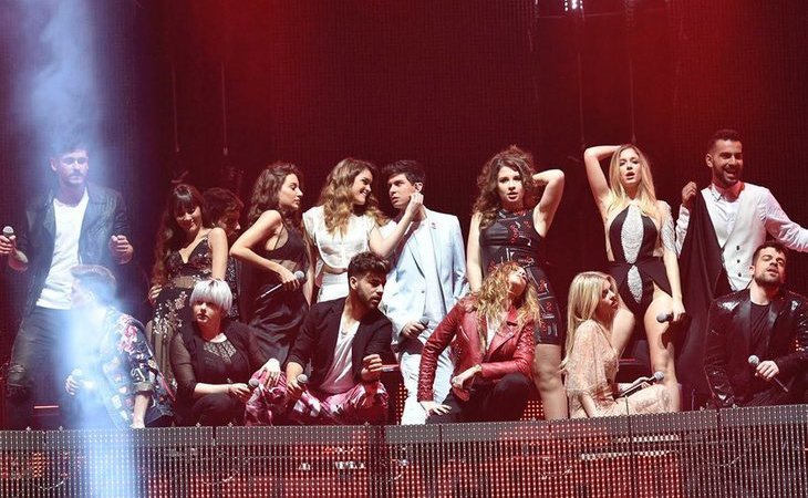 Arranca la gira de 'OT 2017' con un espectacular concierto en Barcelona