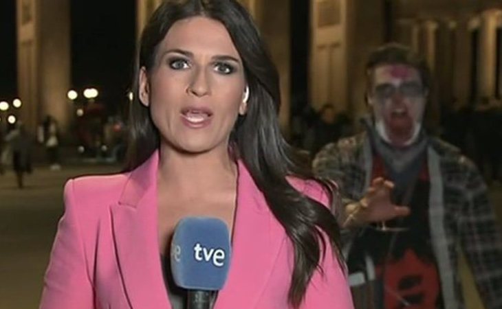 Un zombie se cuela en el 'Telediario' de La 1 en Berlín