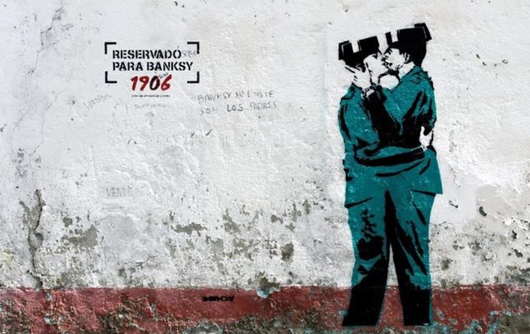 ¿El primer Banksy en España?