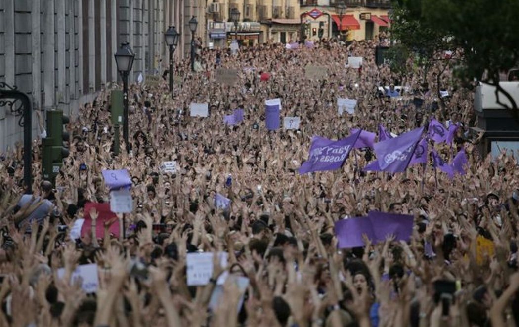 Manifestaciones en toda España contra la sentencia dictada a 'La Manada'