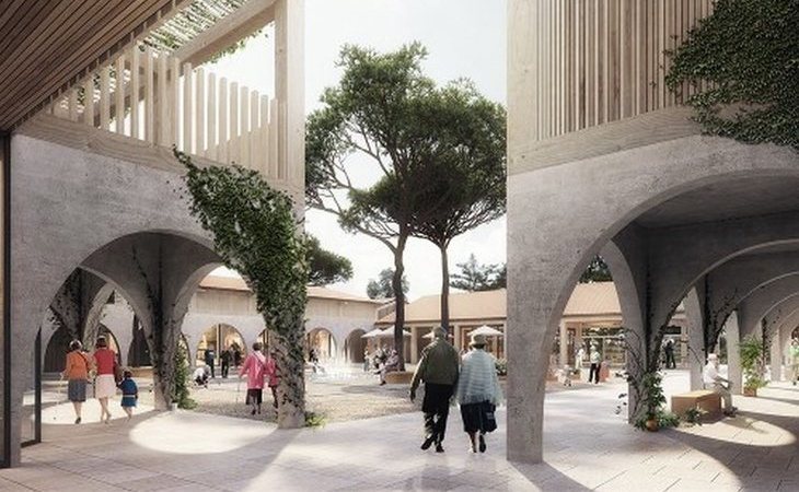 Francia construye un pueblo para los enfermos de Alzheimer