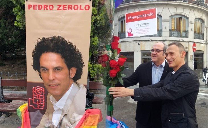 El PSOE homenajea a Pedro Zerolo en el tercer aniversario de su muerte