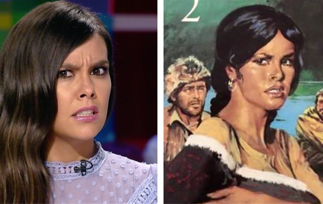 Cristina Pedroche es idéntica a Sacajawea, una indígena que protagoniza un libro indio