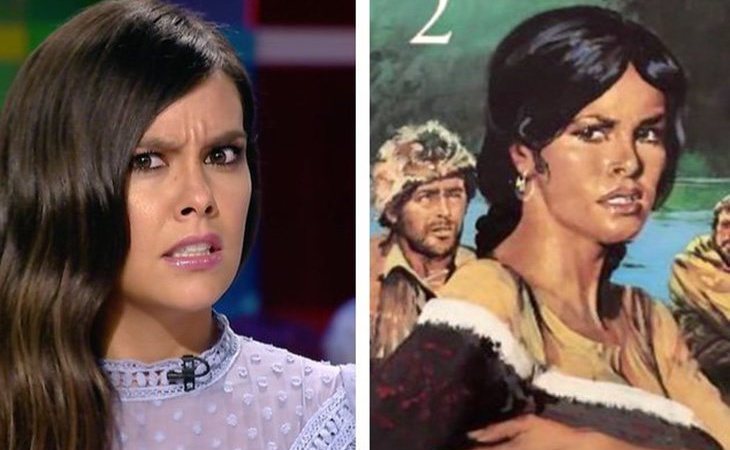 Cristina Pedroche es idéntica a Sacajawea, una indígena que protagoniza un libro indio