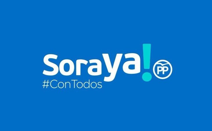 'SoraYa', el lema de campaña de Soraya Sáenz de Santamaría