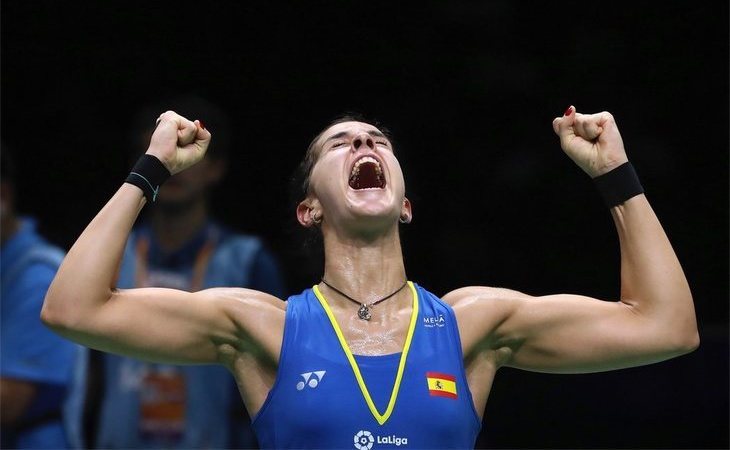 Carolina Marín gana su tercer Mundial de bádminton