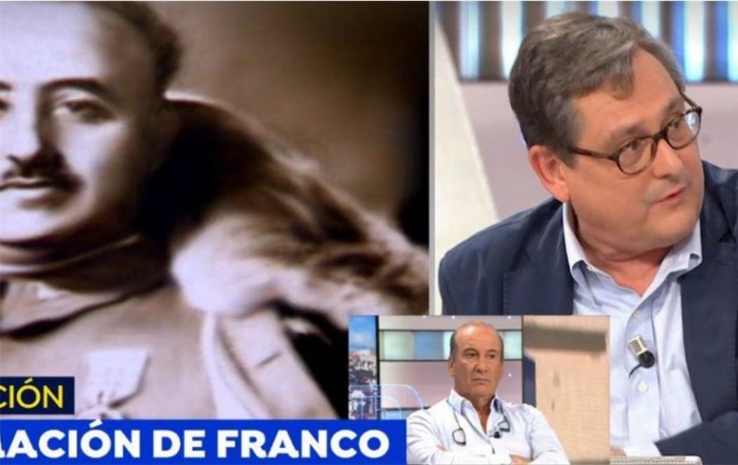 Marhuenda, director de La Razón, asegura que Franco no fue un dictador fascista