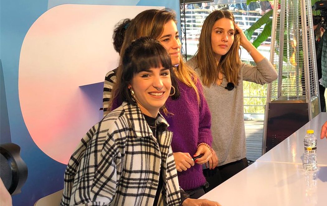 Los concursantes de 'OT 2018' salen de la Academia para su primera firma de discos