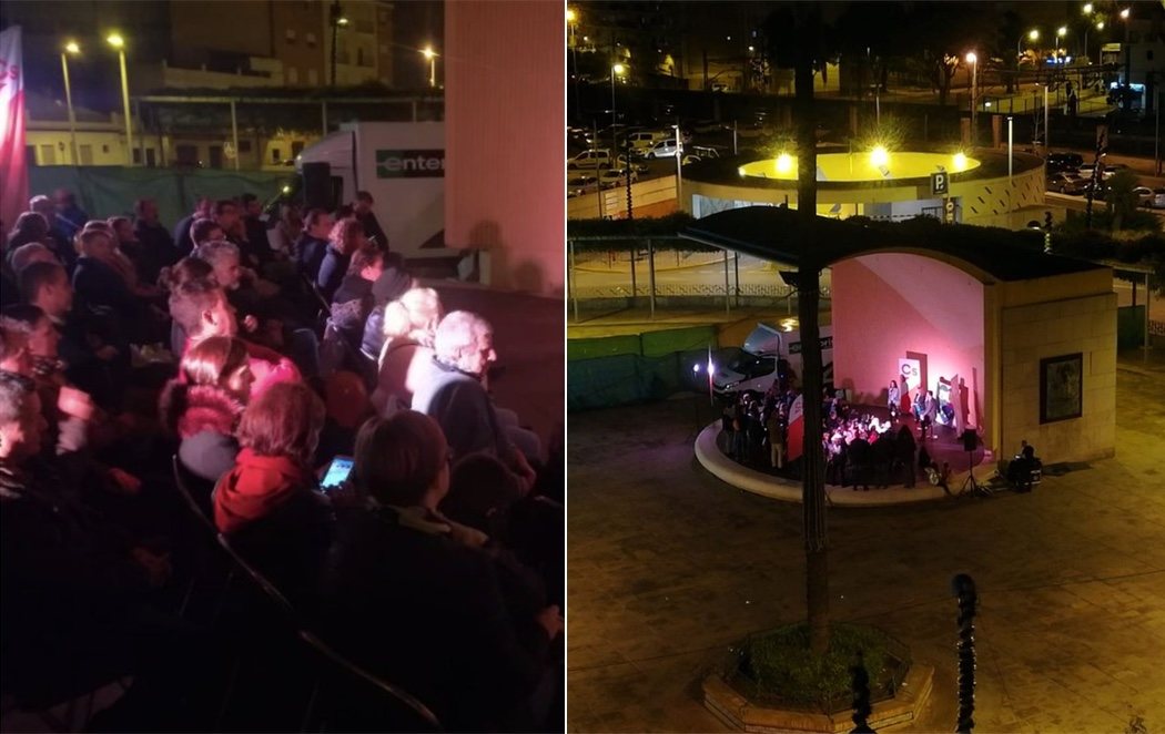 Ciudadanos manipula una fotografía para aparentar mítines multitudinarios en Andalucía y le pillan