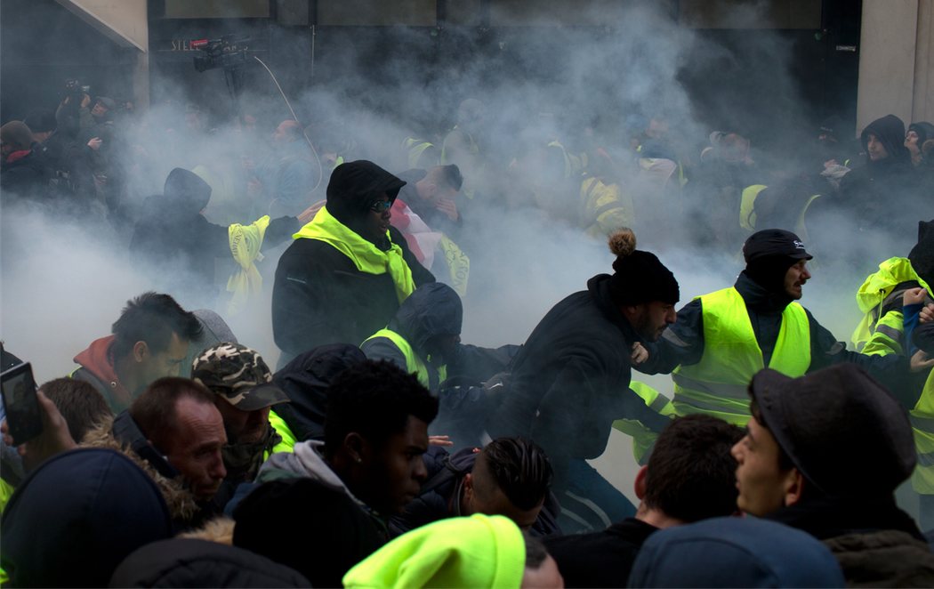 Más de 700 detenidos en Francia en la nueva protesta de los 'chalecos amarillos'