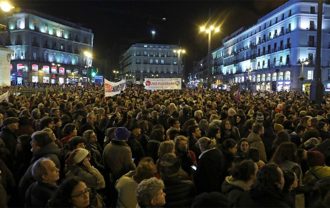 España se tiñe de violeta: mareas feministas contra VOX