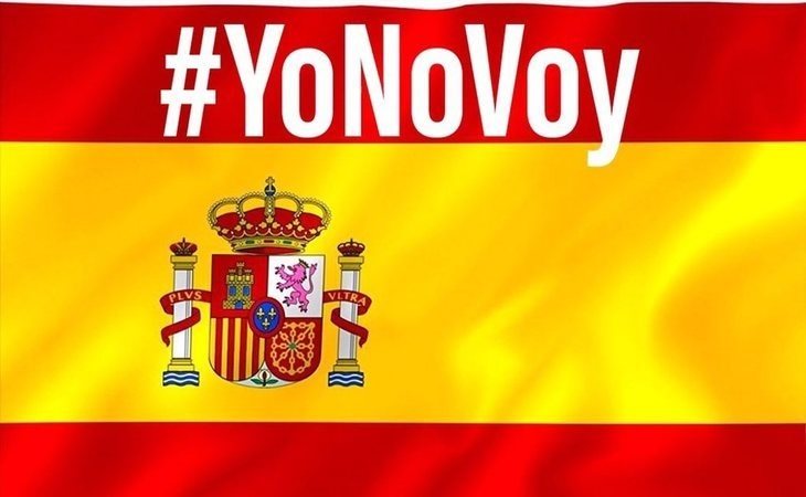 #YoNoVoy: La respuesta tuitera a la manifestación convocada por la derecha