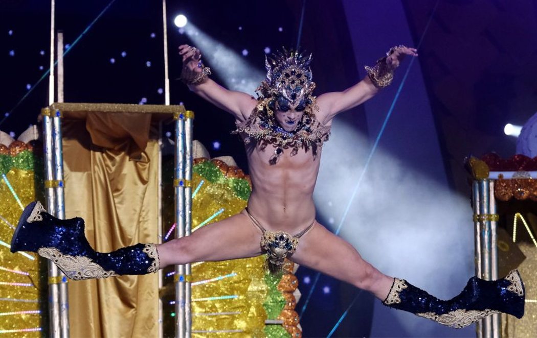 Drag Chuchi, coronada reinona del Carnaval de Las Palmas