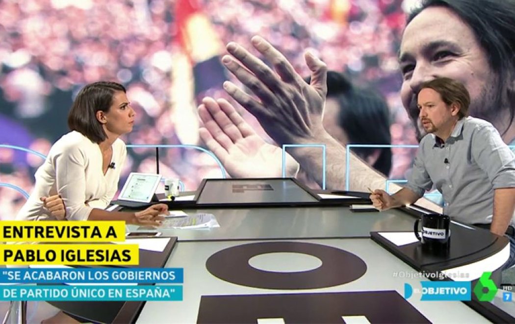 La tensa entrevista de Ana Pastor a Pablo Iglesias: "No quería interrumpir sus preguntas con mis respuestas"