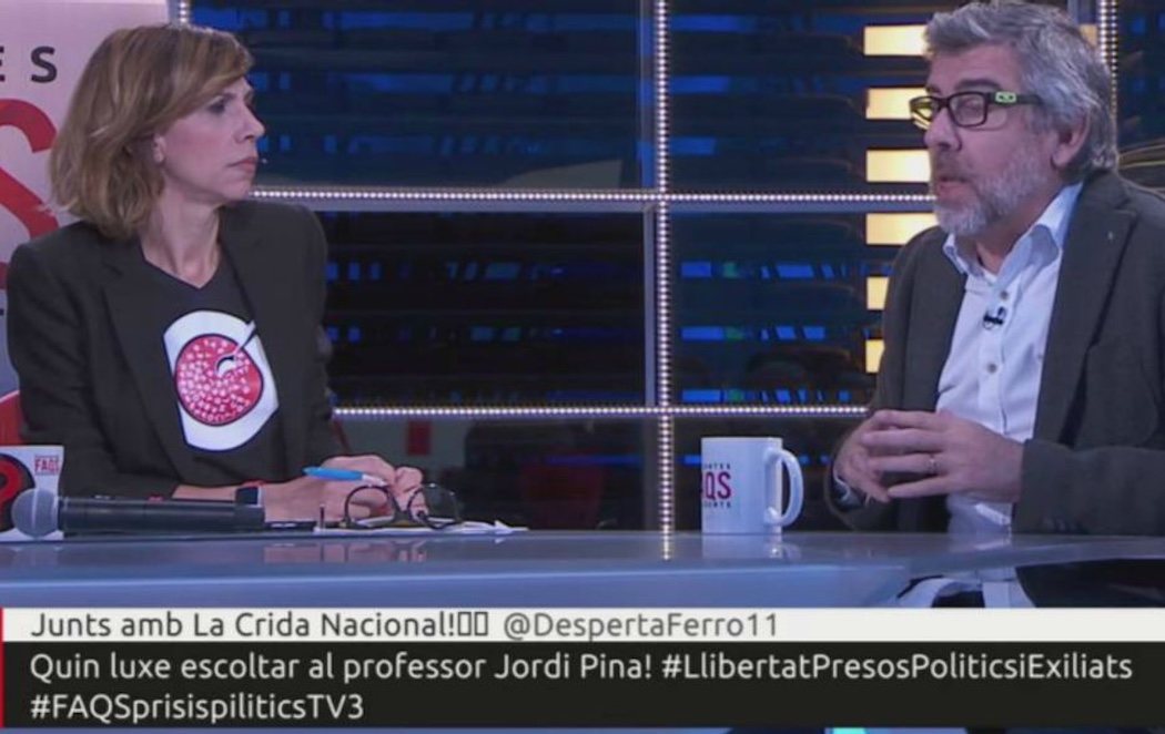 TV3 utiliza el hashtag #prisispilitics para burlar a la Junta Electoral