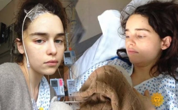 Emilia Clarke ('Juego de tronos') comparte sus duras imágenes tras sufrir dos aneurismas