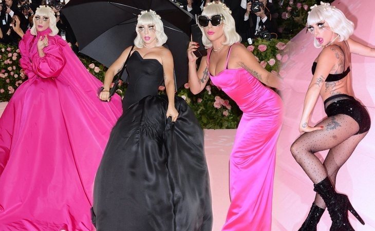 Lady Gaga, con sus cuatro vestidos en uno, protagonista de la Gala Met 2019
