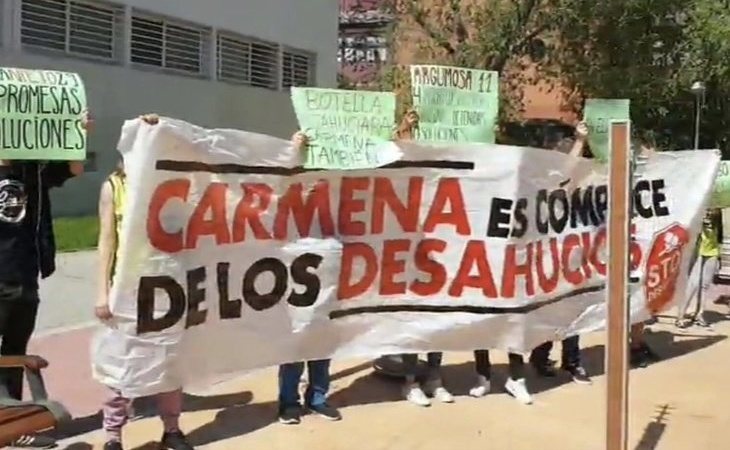 Stop Desahucios organiza un escrache contra Carmena