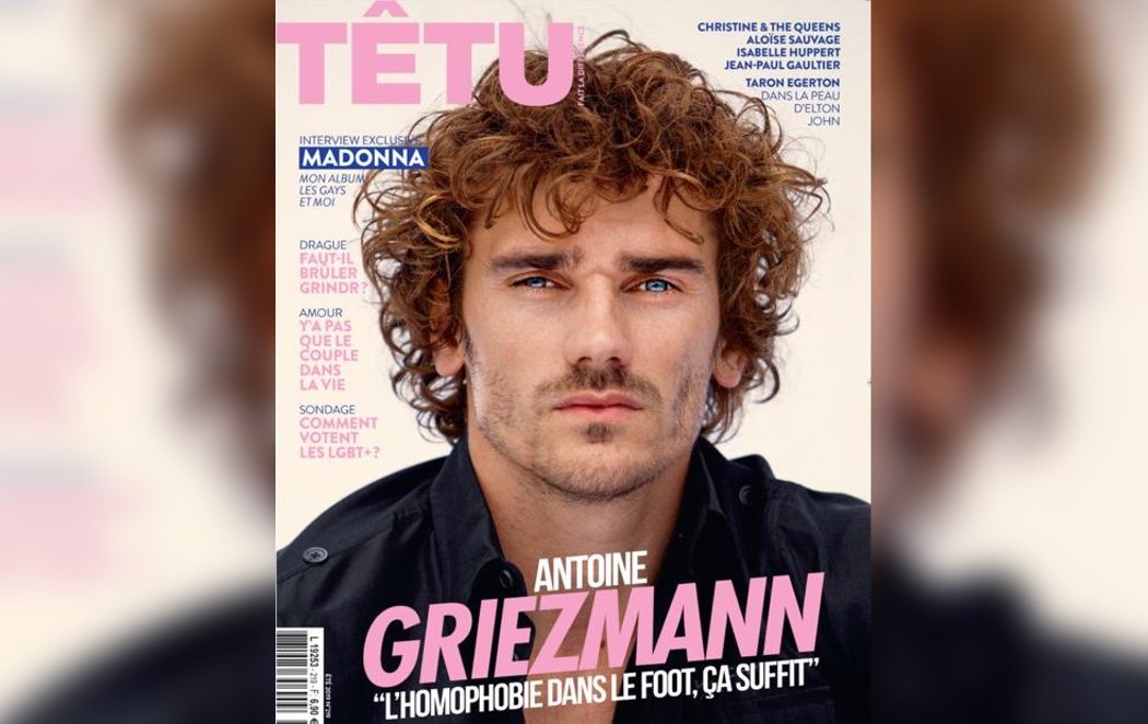 Griezmann carga nuevamente contra la homofobia en el fútbol en una entrevista