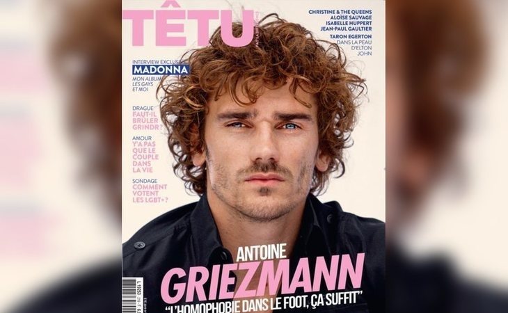 Griezmann carga nuevamente contra la homofobia en el fútbol en una entrevista