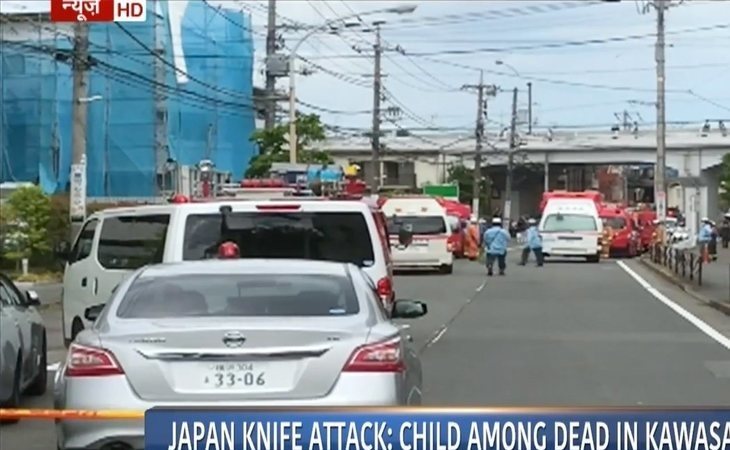 Un hombre armado con un cuchillo mata a tres personas en un colegio de Japón