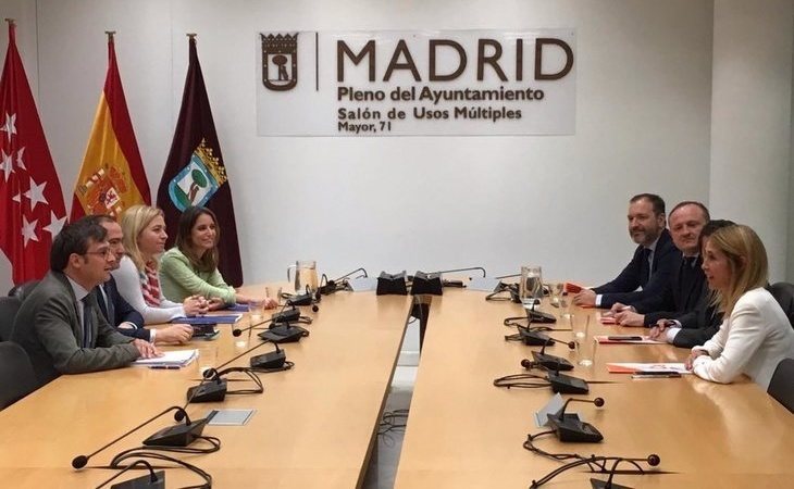 Begoña Villacís (C's) se ve con posibilidades de convertirse en alcaldesa de Madrid tras la reunión con el PP