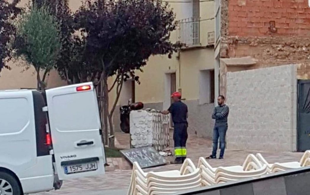 VOX retira un busto de Abderramán III de un pueblo de Zaragoza