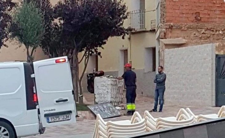 VOX retira un busto de Abderramán III de un pueblo de Zaragoza