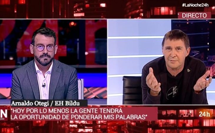 Polémica por la entrevista de Arnaldo Otegi en TVE: se niega a condenar a ETA